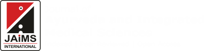 Journal of Ayurveda and Integrated Medical Sciences